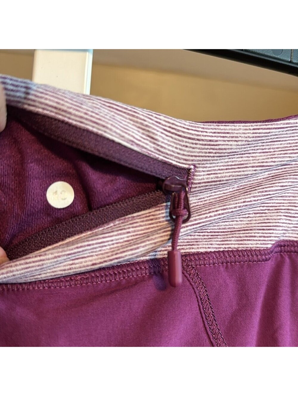 Lululemon Take Flight Skirt Tennis Skort Sz 10 Dewberry 1022 View 5